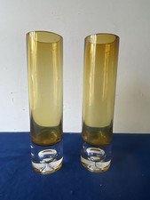 Pair Vintage Heavy Mid-Century