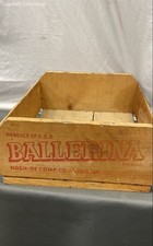Ballerina Wooden Crate
