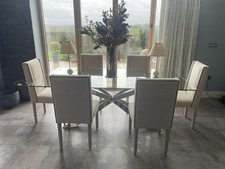 Glass Top Dining Table Seats 8