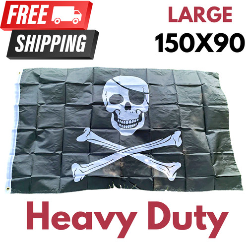 Large pirate skull - large,