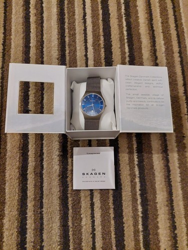 Skagen denmark titanium - titanium, quartz