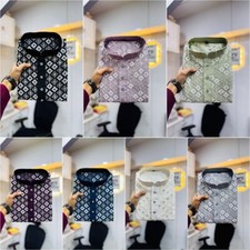 Pakistani Men Cotton Kurta Set