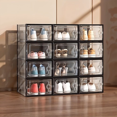 10pcs stackable foldable - foldable, boxes