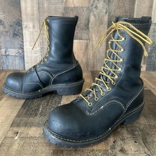 Wesco Logger Steel Toe Black