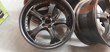 mazda rx8 18 inch alloy wheels in black powder coated