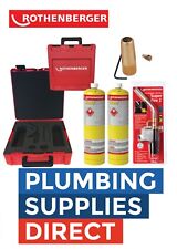 Rothenberger Plumbers HotBox Superfire2 Torch Mapp Gas / Swirl Tip 