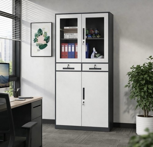 Tall metal office - metal, cabinet
