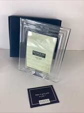 Marquis Contempra # 104857 by Waterford Crystal picture frame 3.5x5 New Open Box