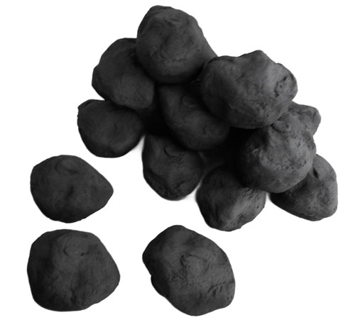 Gas fire coals cast - gas, small