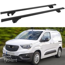 2x 53" Black Roof Rack Cross