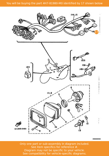Yamaha diode assy - diode,