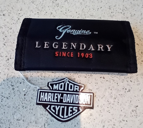 Harley davidson black fabric - harley,