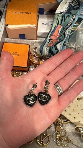 Chanel vintage silver and - chanel,