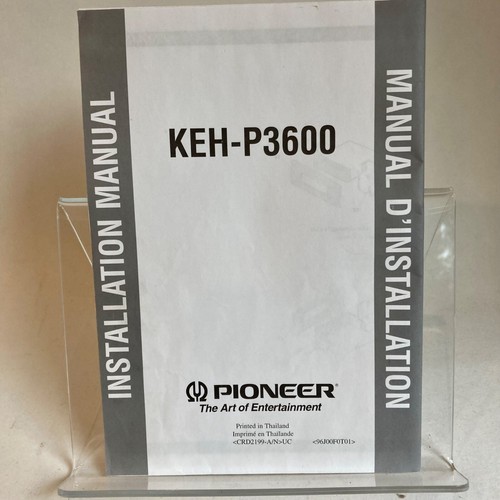 Pioneer keh p3600 - pioneer, keh-p3600
