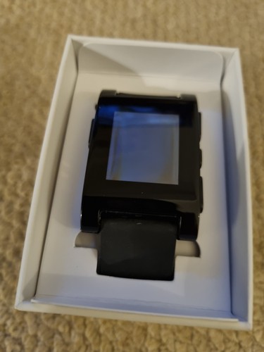 Boxed pebble watch - model, 301bl