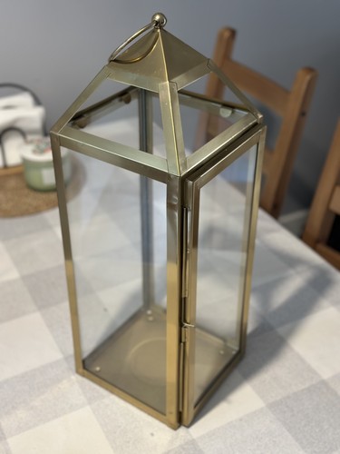 Stainless steel candle - candle, holder