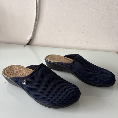 Fly flot navy mesh - flot, leather