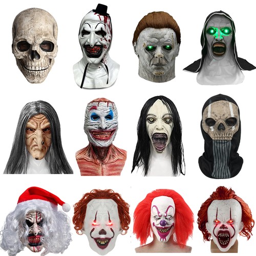 Latex head overhead halloween - latex,