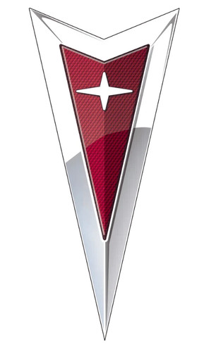 Pontiac logo sticker - sticker, decal