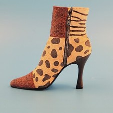 Just The Right Shoe You Animal You Mini. Boot Leopard Zebra Print 25111 Raine