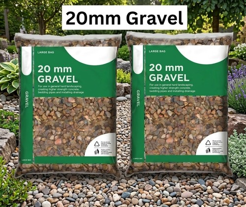20mm pea decorative gravel - 20mm,