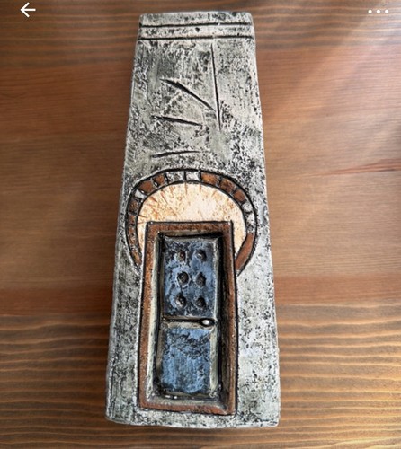 Troika blue coffin vase - troika,