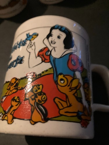 Vintage disney mug snow white - mug/snow,