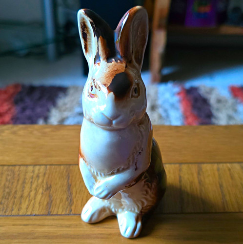 Poole england ceramic - ceramic, rabbit
