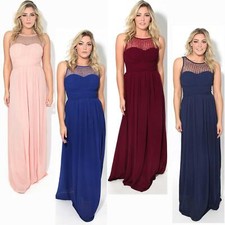 Womens Long Pleated Maxi Dress