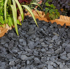 20kg Bag Blue 40mm Decorative Slate Chipping Aggregate Garden Driveway Landscape