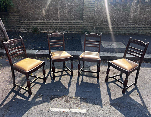 Set antique oak - set, 4