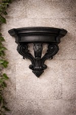 Gothic Wall Shelf Black