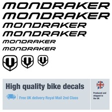 Mondraker bike labels / decals