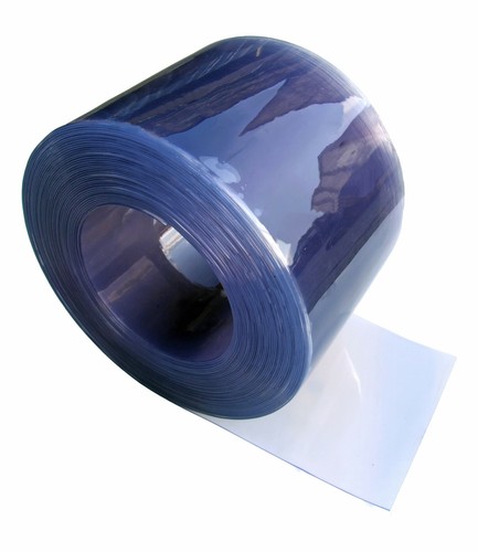 Clear flexible pvc door strip - clear,