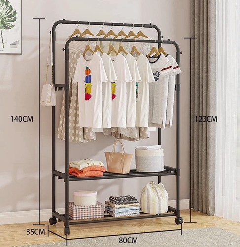 Heavy duty clothes rail rack - duty,