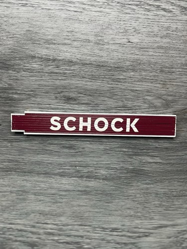 Wooden schock folding - folding, ruler