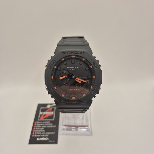 Casio shock ga2100 black - casio, g