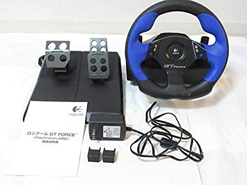 Racing steering wheel logicool - steering,