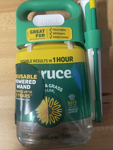 Spruce weed killer - weed, spray