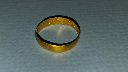Medieval gold posy - medieval,