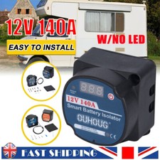 CAMPER VAN VOLTAGE SENSING RELAY SPLIT CHARGE RELAY-12V, 140A CAMPERVAN RELAY UK