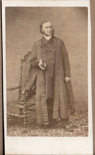 Trimmed london cdv clergyman - london,