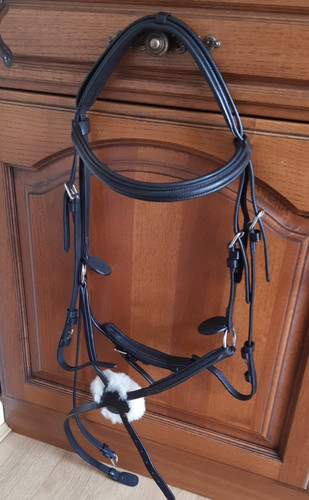 Comfort grackle bridle - comfort, black