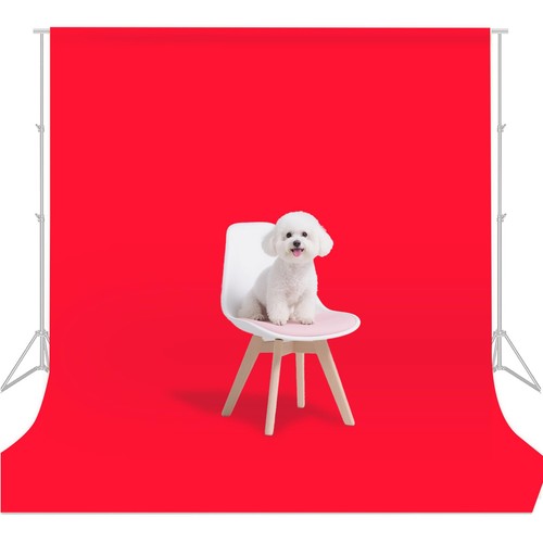 Red photo backdrop 5x7ft - photo,
