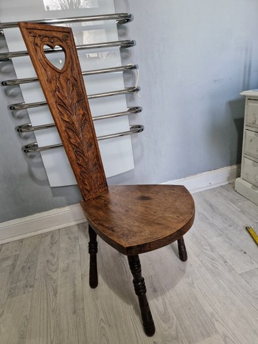 Antique oak welsh spinning - antique,