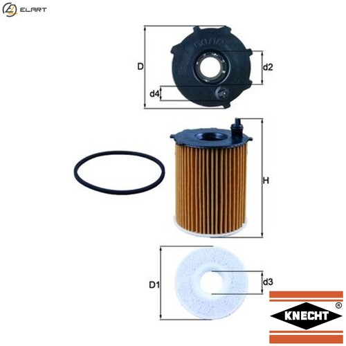 Oil filter 171 for - ox, 171/2d