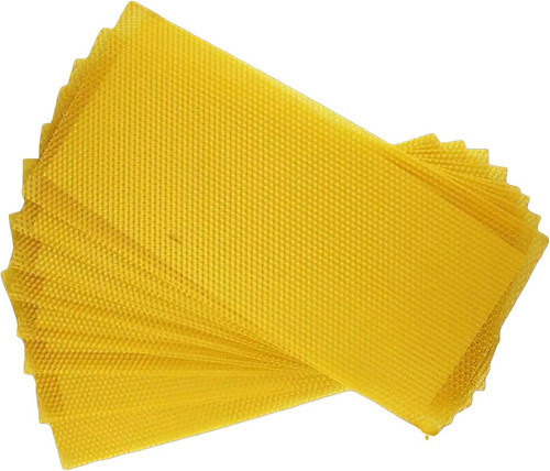 100 pure beeswax - 100%, sheets