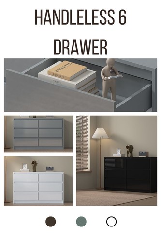Harmin drawer high gloss - drawer,