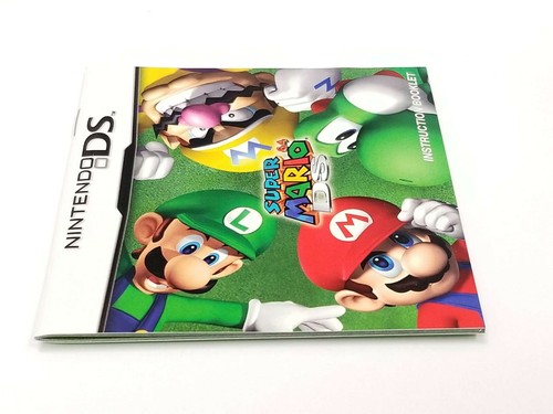 Super mario instruction - ds,