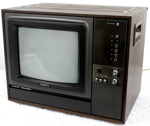 Vintage sony trinitron colour - sony,